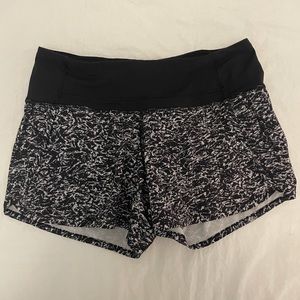 Lululemon Shorts | Speed Up shorts 2.5” size 2 | Black and White